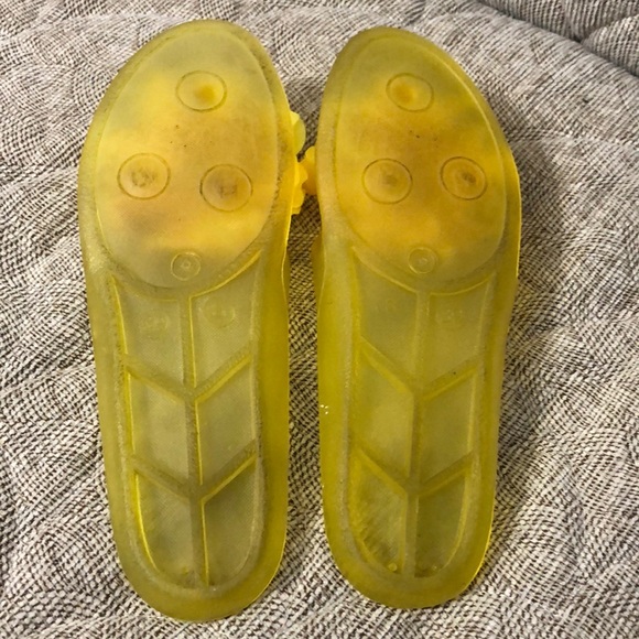 Yellow Italian 🇮🇹 beach sandals size 39 - Picture 5 of 5